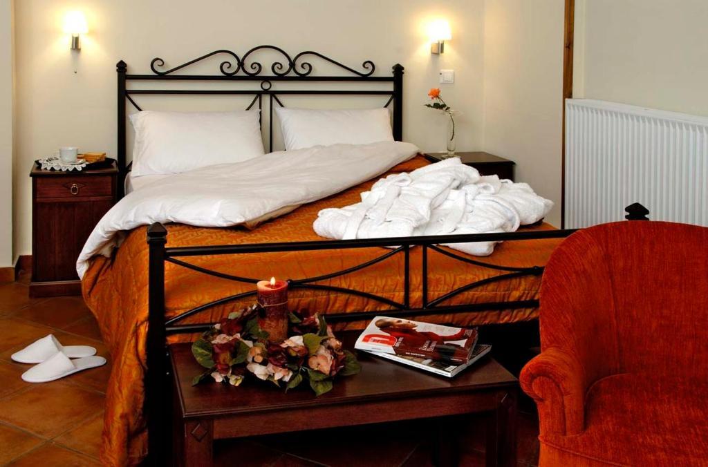 Dryas Guesthouse Polydrossos Quarto foto